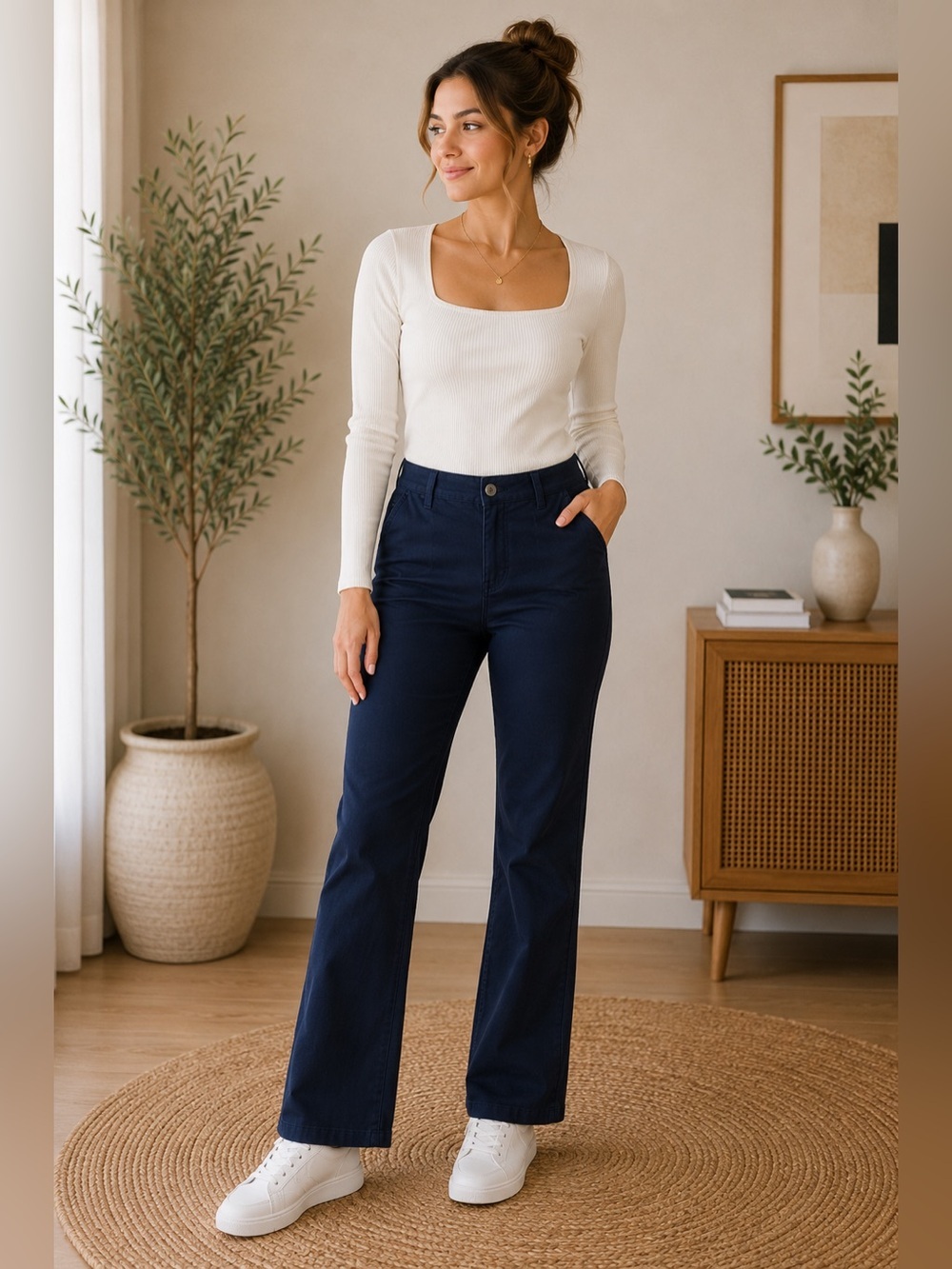 NWT‎ Aeropostale Classic Stretch Pants Office Academia School Uniform